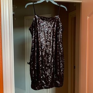Black Sparkly Cocktail Dress